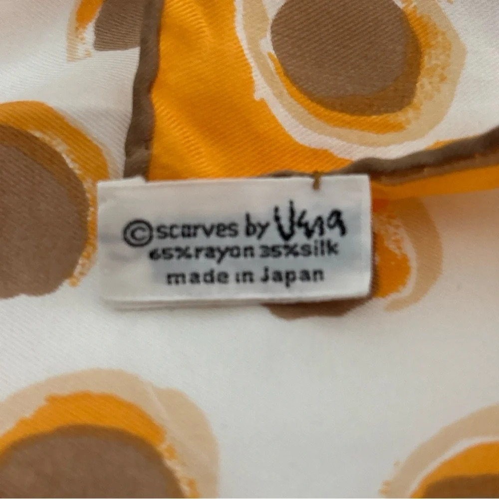 Vintage 60s Vera Neumann Silk Blend Scarf 25